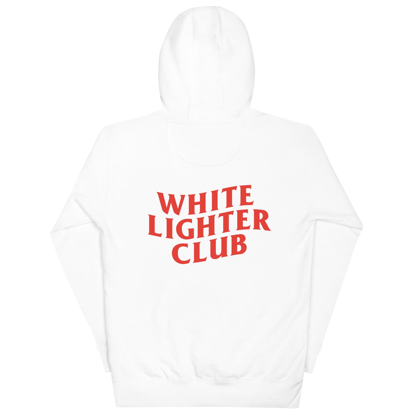 WHITE LIGHTER CLUB HOODIE