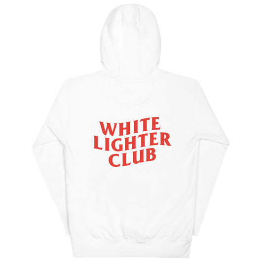 WHITE LIGHTER CLUB HOODIE